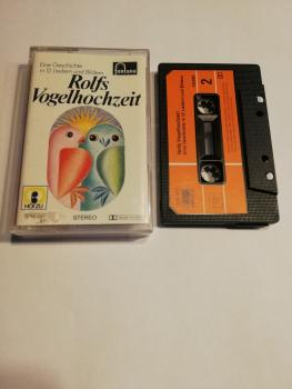 Rolfs Vogelhochzeit Schwarz mit Orangen Aufkleber 7240587 Fontana
